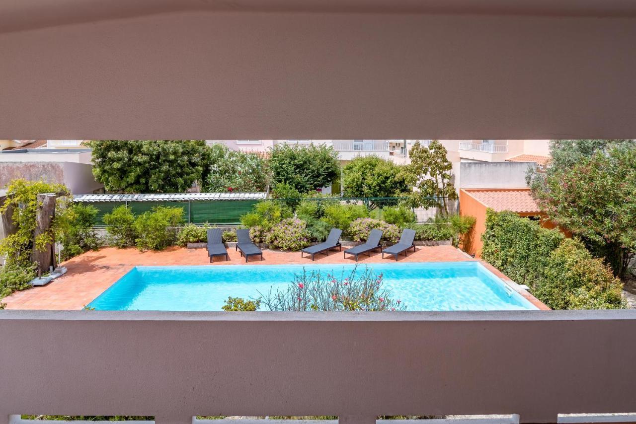 Vip House - Pool & Beach In Caparica シャルネカ エクステリア 写真